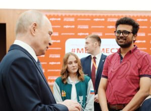 Indian Youth Leader Proposed Russian Culture Centre in Gujarat During Meeting with President Putin