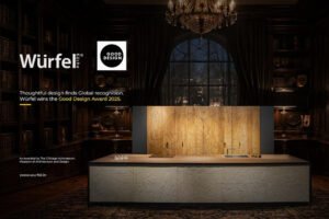 Würfel Makes History as the First Indian Modular Kitchen Brand to Win the Prestigious Good Design Award
